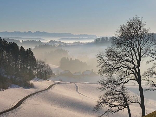 Winterbild aus der Gemeinde