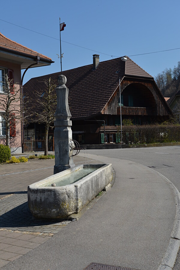 Wild-Dorfbrunnen