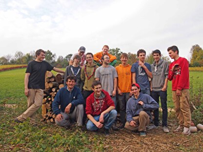 Jugendliche am Naturschutztag 2014