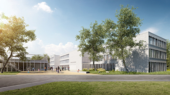 Visualisierung Schulanlage Am Marbach