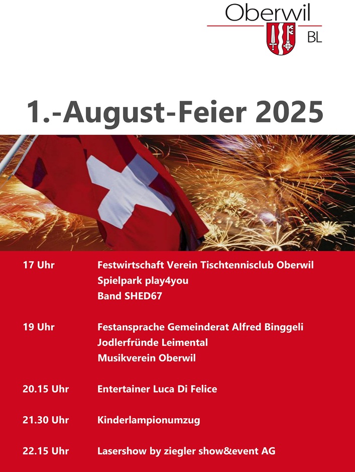 1.-August-Feier 2025