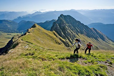 Wanderer im Zillertal