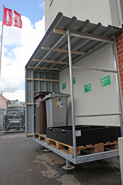 Neue Recyclingstation beim Werkhof