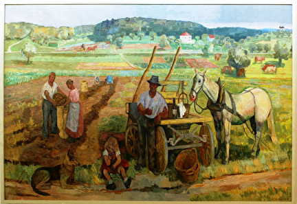 Bild von Jacques Düblin, Feldarbeit 1938