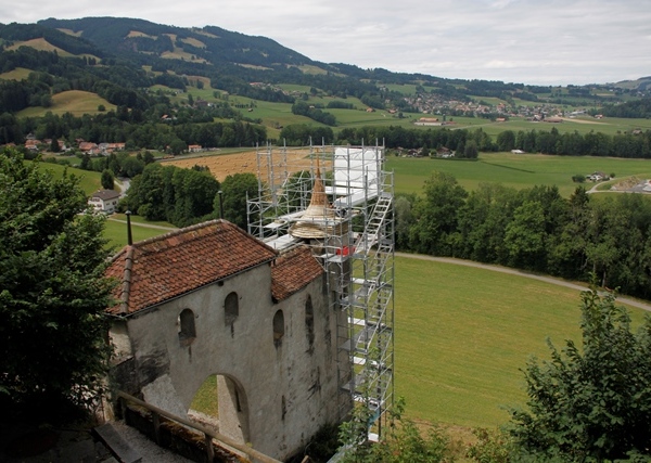 Rempart ouest de la Ville de Gruyères