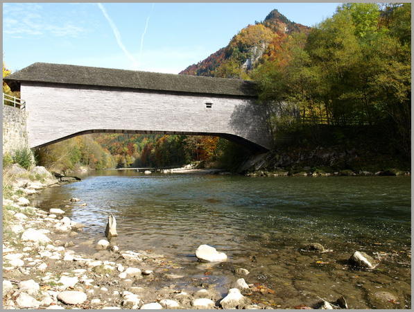 Admirable ce Pont-qui-Branle!