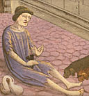 Lépreux au Moyen-Age