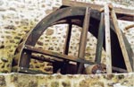Roue du moulin à grain