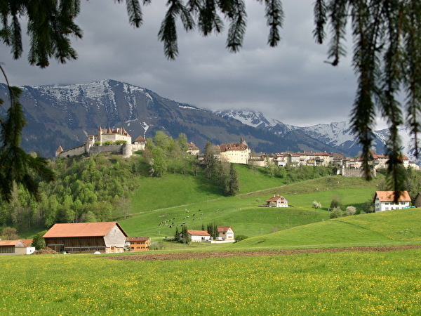 Vue depuis la ferme Charrière