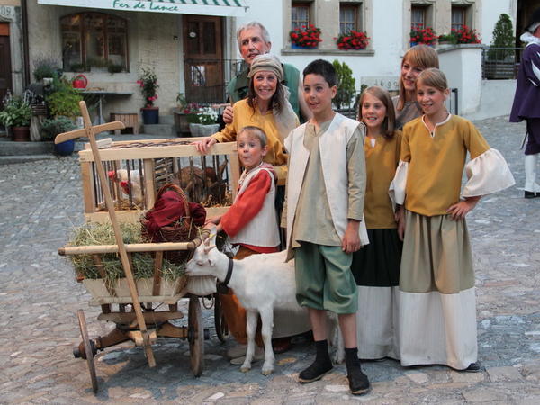 Famille de villageois