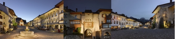 Ville illuminée