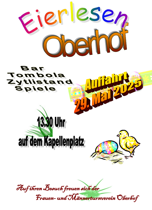 Infos zum Eierlesen