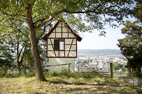 Hagebächli Gemeinde Pratteln Hagenbach Rebberg Riegelbau Aussicht Pratteln Studierzimmer