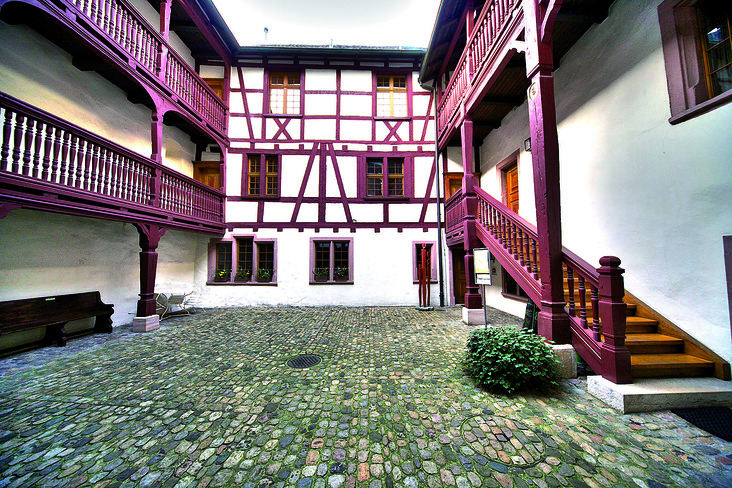 Innenhof Schloss Gemeinde Pratteln
