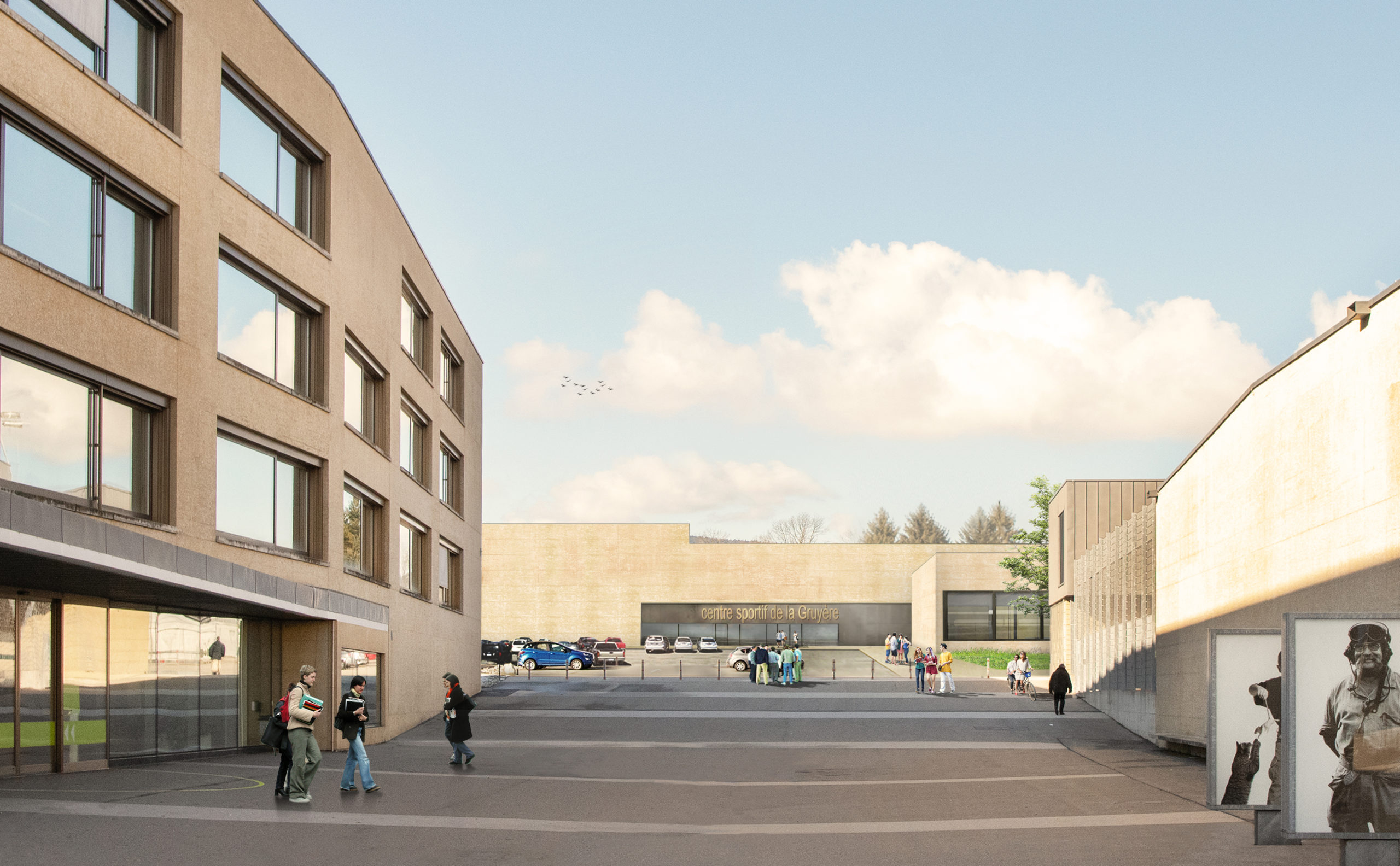 Centre sportif Maquette