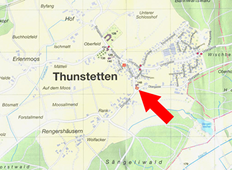 Sammelstelle Kirchgasse, Thunstetten