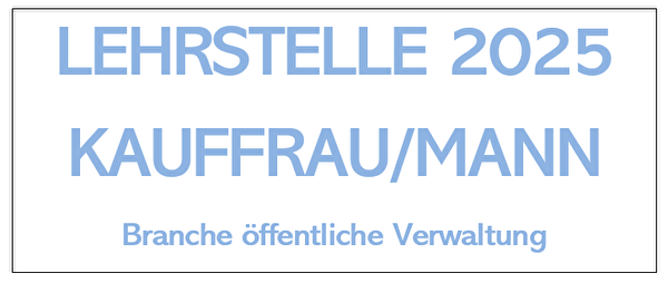 Lehrstelle 2025