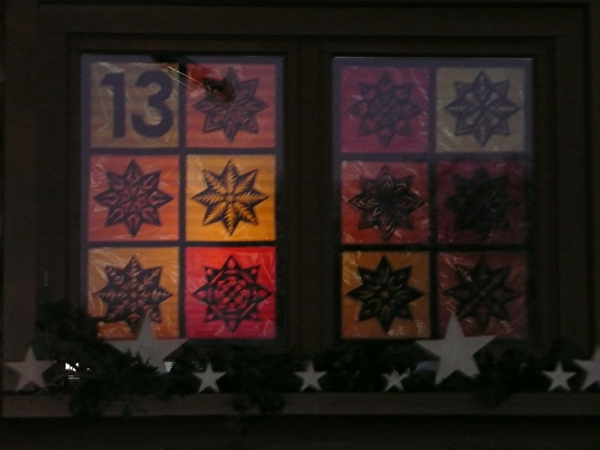Weihnachtsfenster 2013