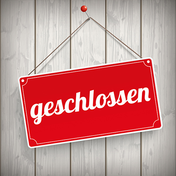 geschlossen