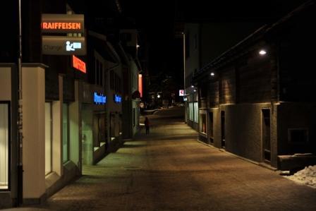 Blick Richtung Dorfplatz
