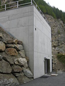 Gebäudehülle Reservoir Stafelwald
