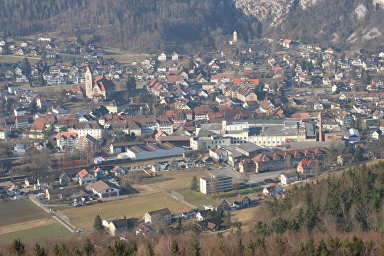 Bild Balsthal von oben