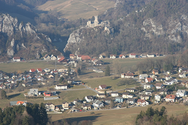 Bild Balsthal von oben