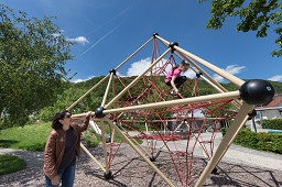 Spielplatz Zebra