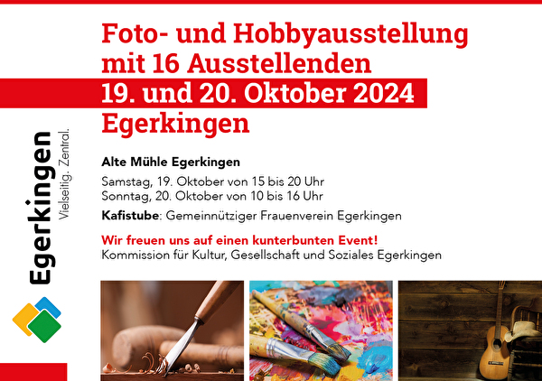 Flyer Foto- und Hobbyausstellung