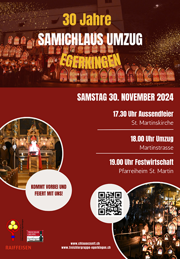30 Jahre Samichlaus Umzug Egerkingen