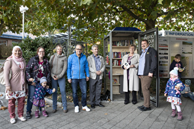 Eröffnung Bücherschrank