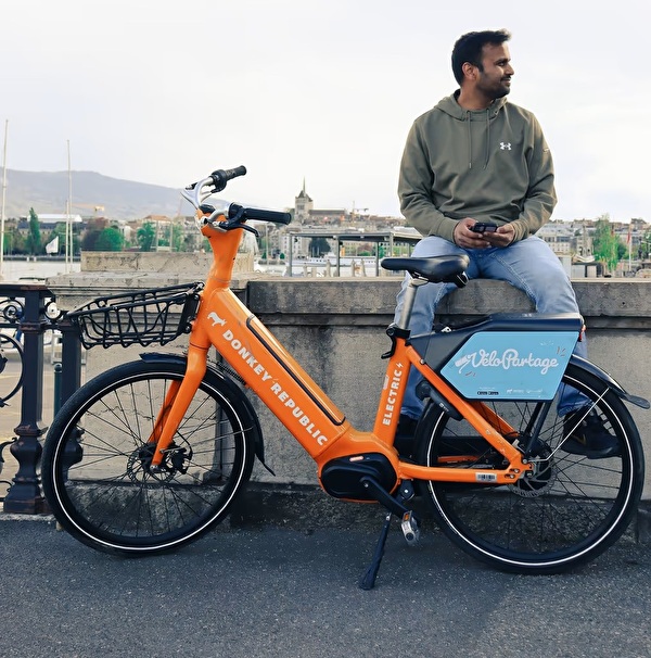 VéloPartage orange Donkey Republic