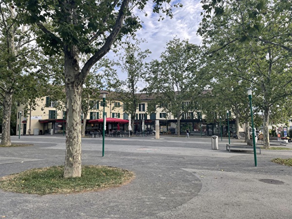 Place du village de Confignon