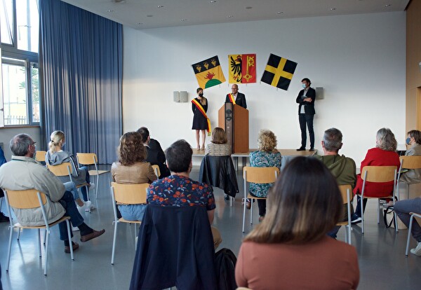 Inauguration préau Cressy