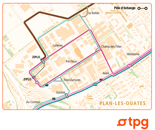 Ligne 48 des TPG