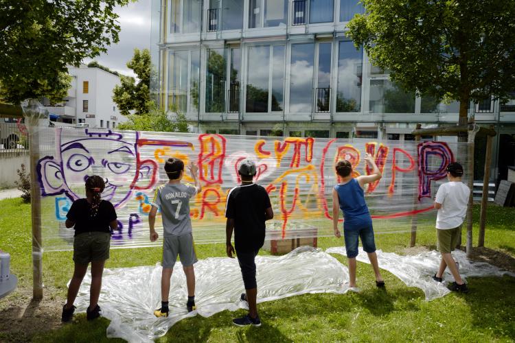 Jeunes de Cressy à l'action