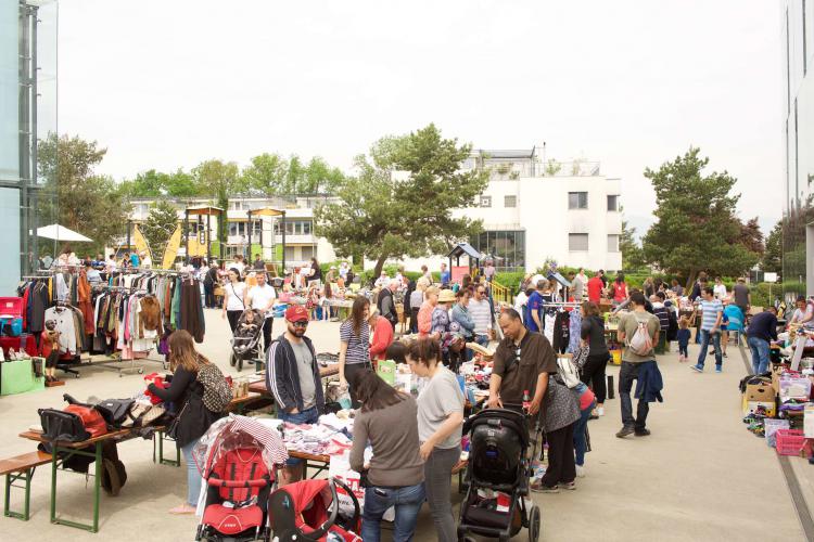 Autour de l'école de Cressy
