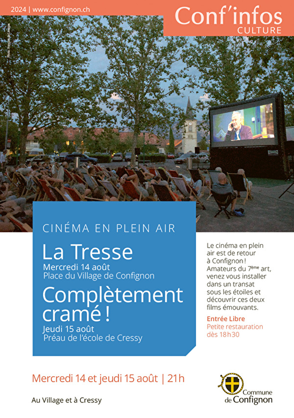 cinéma en plein air à Confignon