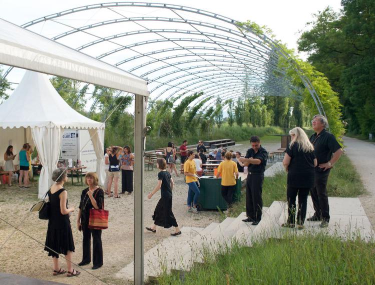 BorPergola du bord de l'Aired de l'Aire