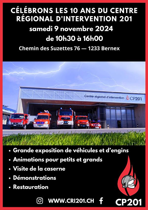 SAMEDI 9 NOVEMBRE 2024 10 ANS DU CRI201