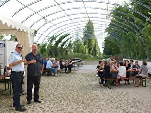 Pergola du bord de l'Aire