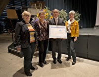 Remise du label GOLD Cité de l'énergie, le 1er octobre dernier à Bienne.