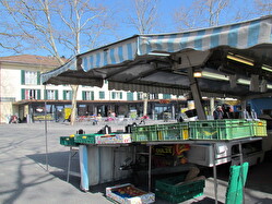 Le marché de Confignon