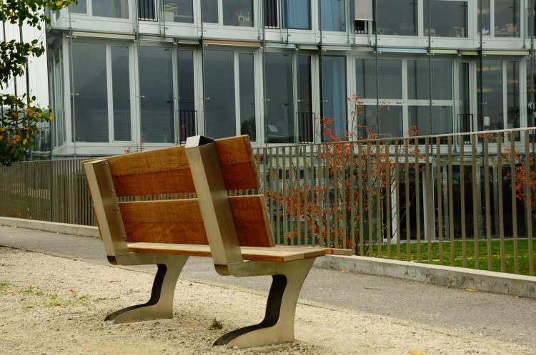 Banc sonore no 9 - rue Edouard-Vallet à Cressy