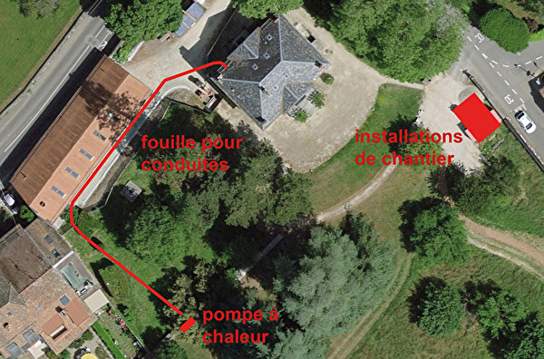 Pompe à chaleur, Mairie