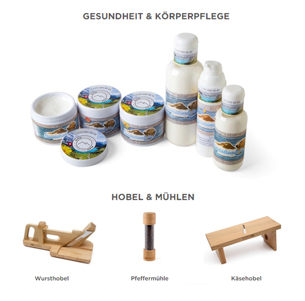 Alpin-Natürli.ch Produkte