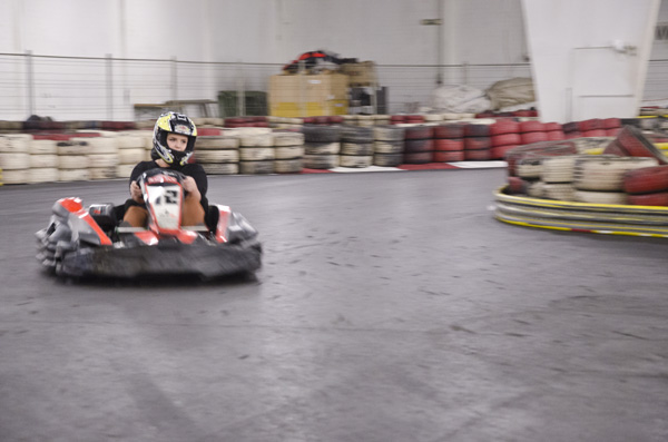 Kurve gerade noch erwischt.