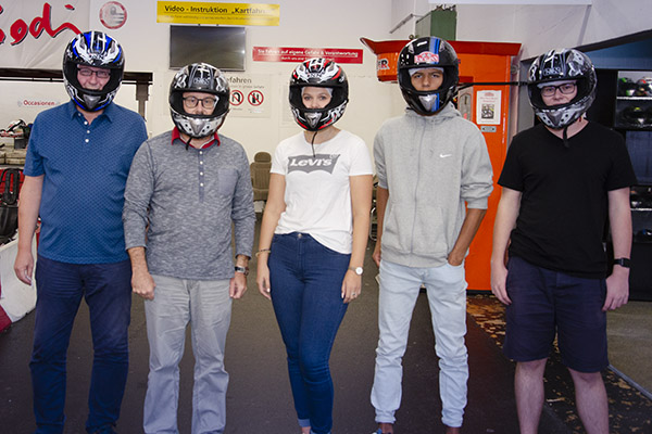 Bereit für den Start