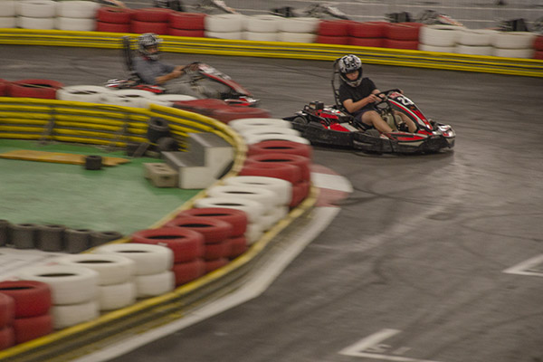 Florian verfolgt von Papa