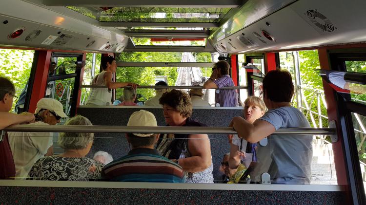 Fahrt auf den Harder